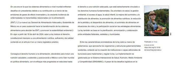 UNA NUEVA LEY PARA ALIMENTARNOS MEJOR PARTE 2