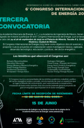 6º CONGRESO INTERNACIONAL DE ENERGÍA 2025