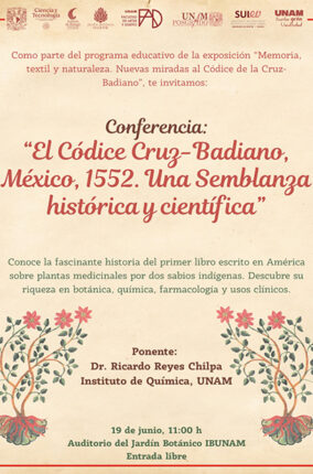 CONFERENCIA, EL CODICE CRUZ BADIANO, MEXICO, 1552. UNA SEMBLANZA HISTORICA Y CIENTIFICA